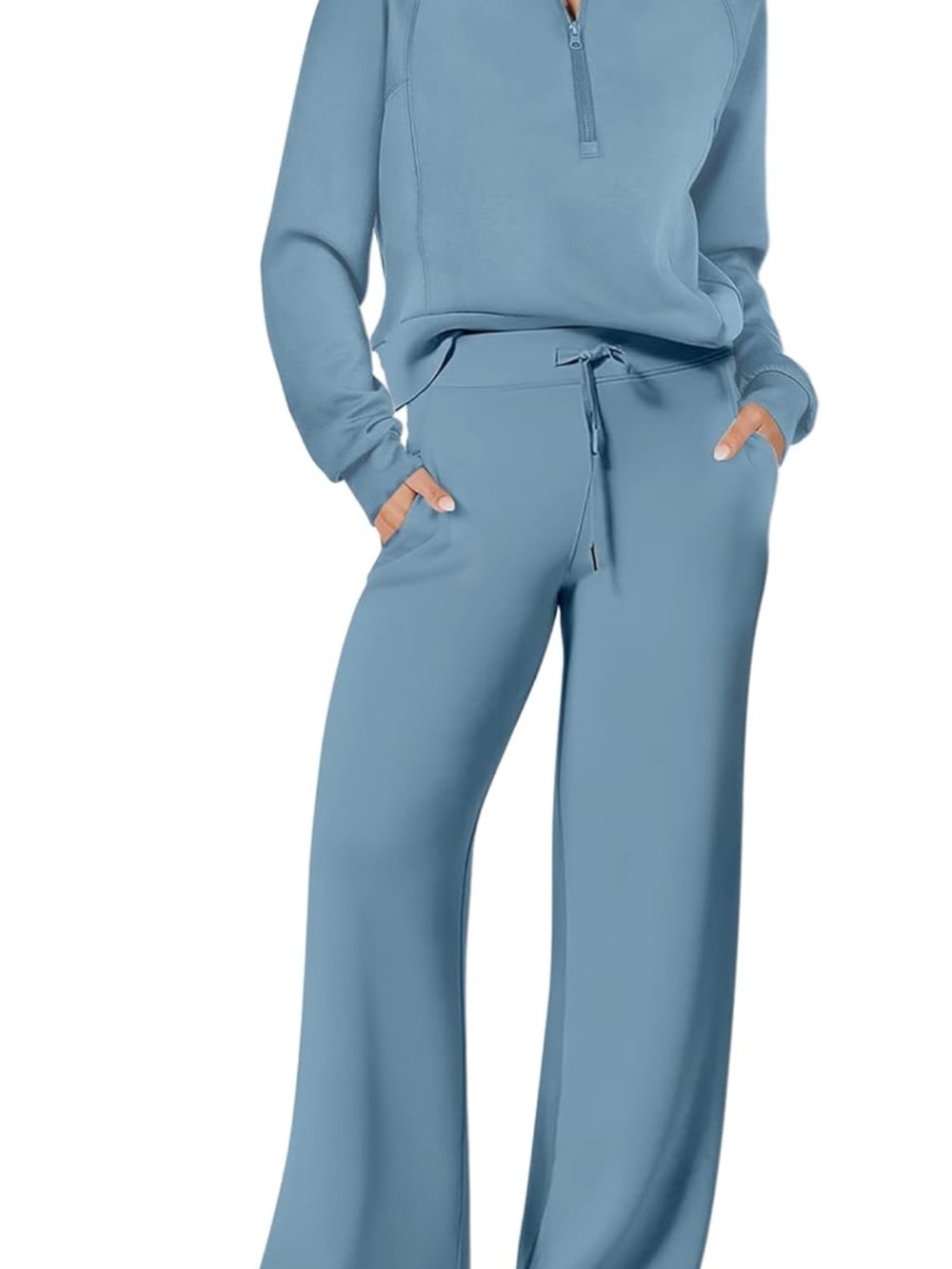 Dusty Blue Lounge/Workout Set